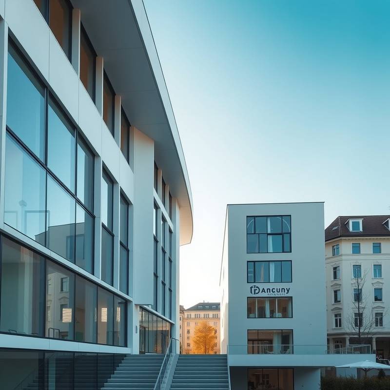 Moderne Architektur in Zürich